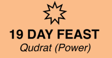 19 Day Feast Qudrat (Power)